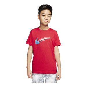Nike Big Kids' Sportswear T-Shirt: Red CV2138-657